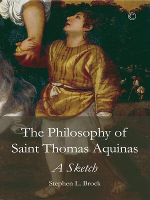 cover image of The Philosophy of Saint Thomas Aquinas